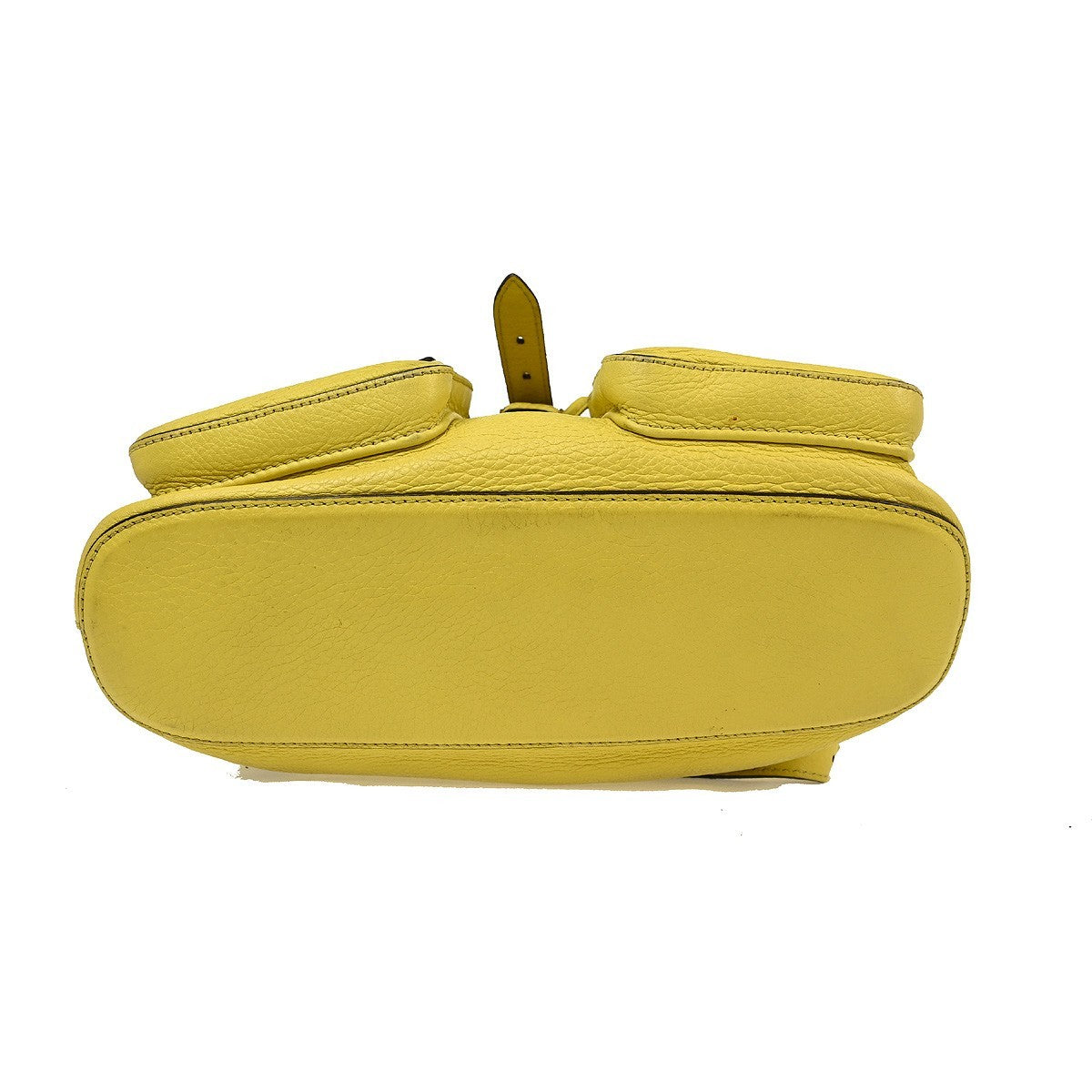 Gucci Bamboo Tassel Backpack Leather, YELLOW, LEATHER, Backpack