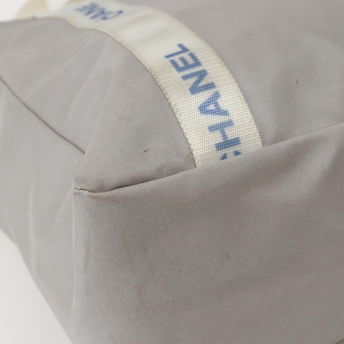 Chanel Sport Line Tote bag Nylon, GRAY, NYLON, Tote bag