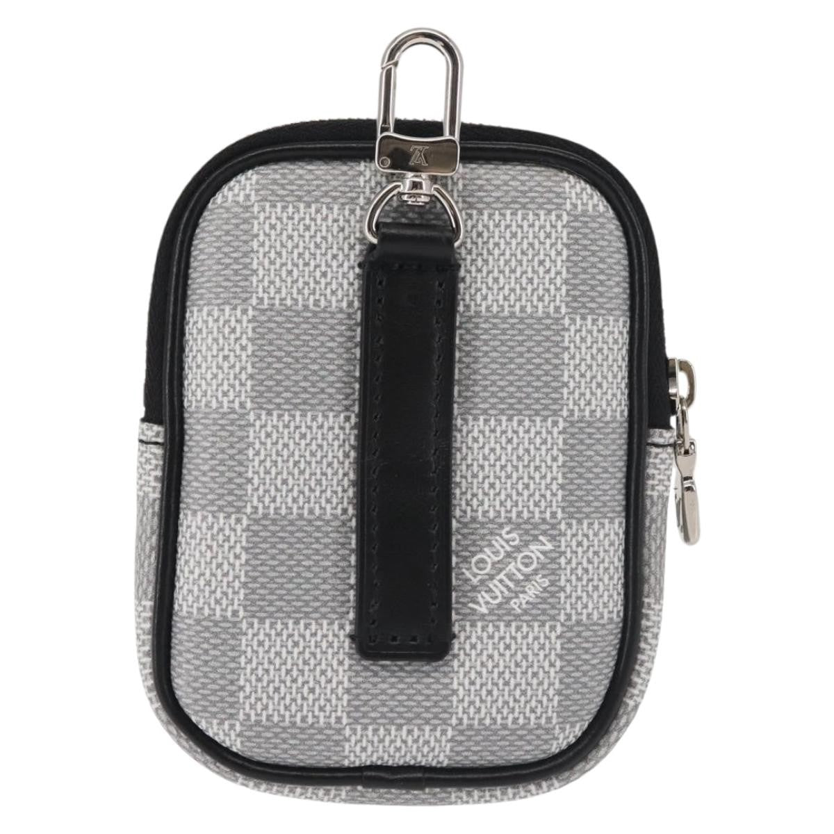 Louis Vuitton Modular Pouch Limited Edition Damier Graphite 3D, GRAY, CANVAS, Clutche & pouche