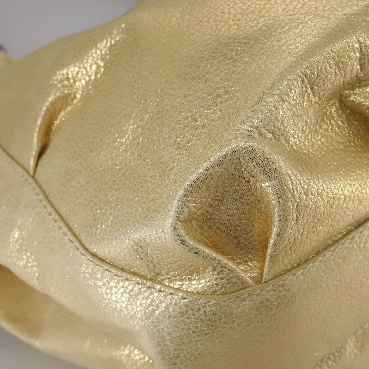 Burberry Blue Label Handbag Leather, GOLD, LEATHER, Handbag