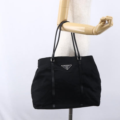 Prada Vintage Tote Tessuto, BLACK, NYLON, Tote bag