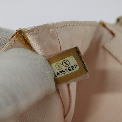 Chanel Camellia Diamante Convertible Clutch Crystal Embellished Satin, PINK, SATIN, Shoulder bag