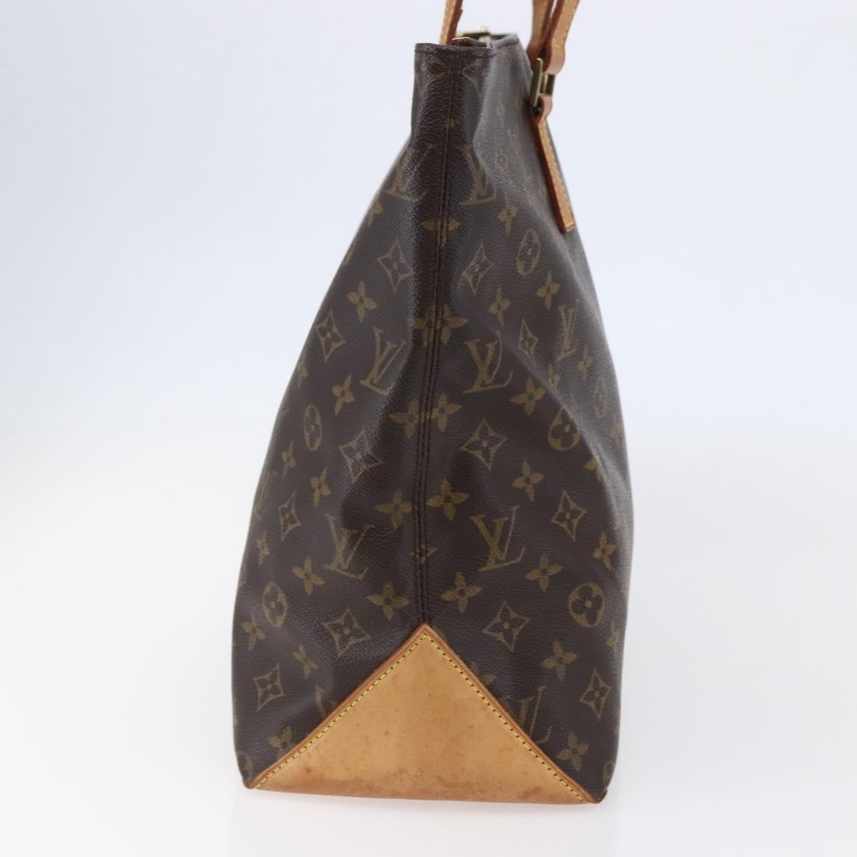 Louis Vuitton Cabas Mezzo Monogram Canvas, BROWN, CANVAS, Tote bag