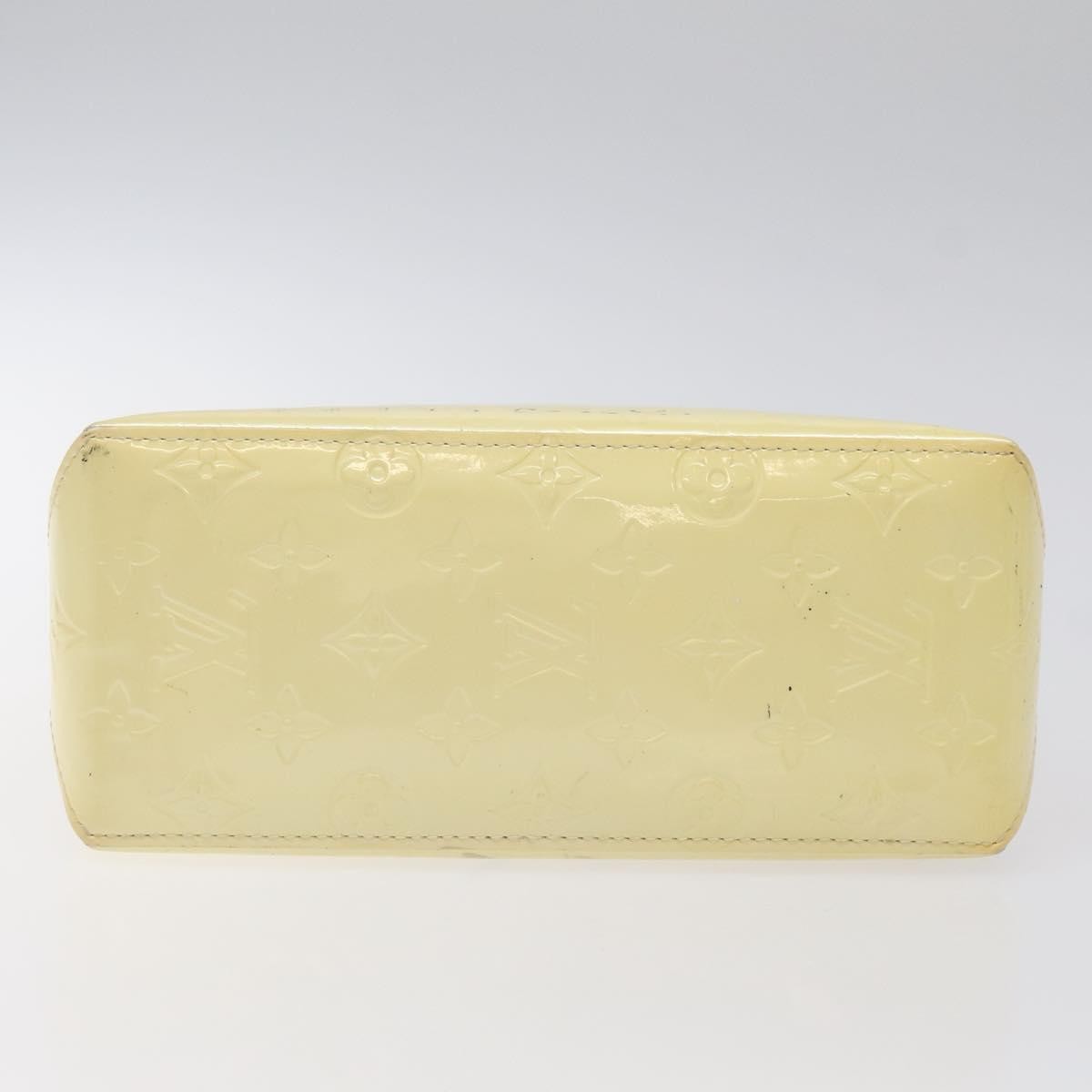 Louis Vuitton Reade Handbag Monogram Vernis, BEIGE, PATENT_LEATHER, Handbag