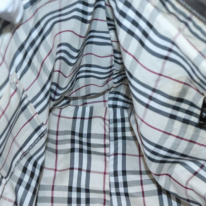 Burberry Nova Check Tote Canvas and Leather, GRAY, CANVAS, Tote bag