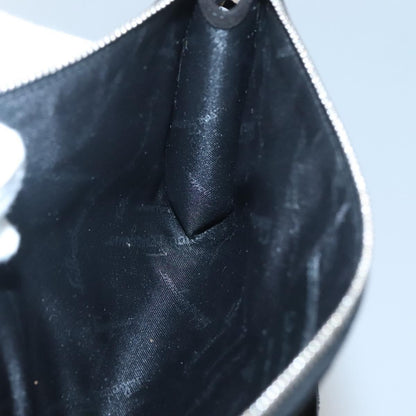 Salvatore Ferragamo Gancini handbag Suede, BLACK, SUEDE, Handbag