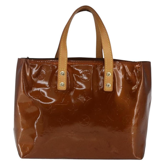 Louis Vuitton Reade Handbag Monogram Vernis, BROWN, PATENT_LEATHER, Handbag