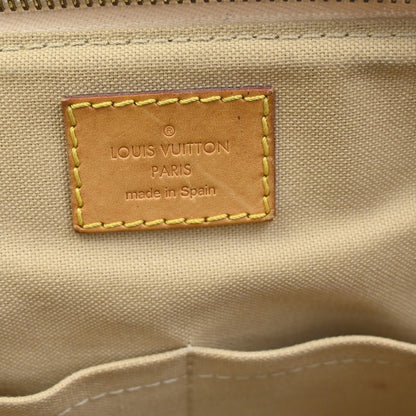 Louis Vuitton Siracusa Handbag Damier, WHITE, CANVAS, Shoulder bag