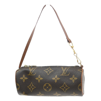 Louis Vuitton Papillon Pochette Monogram Canvas, BROWN, CANVAS, Clutche & pouche