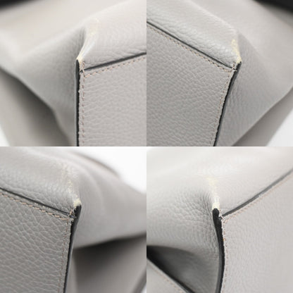 Gucci Bamboo Daily Top Handle Bag Leather, Gray, Leather, Shoulder Bag