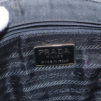 Prada Vintage Shoulder Bag Tessuto, BLACK, NYLON, Shoulder bag