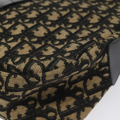 Christian Dior Vintage Trotter Shoulder Bag Canvas, BLACK, CANVAS, Shoulder bag