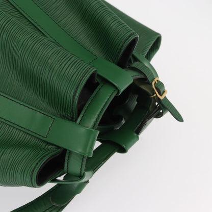 Louis Vuitton Randonnee Backpack Epi Leather, Green, Leather, Backpack