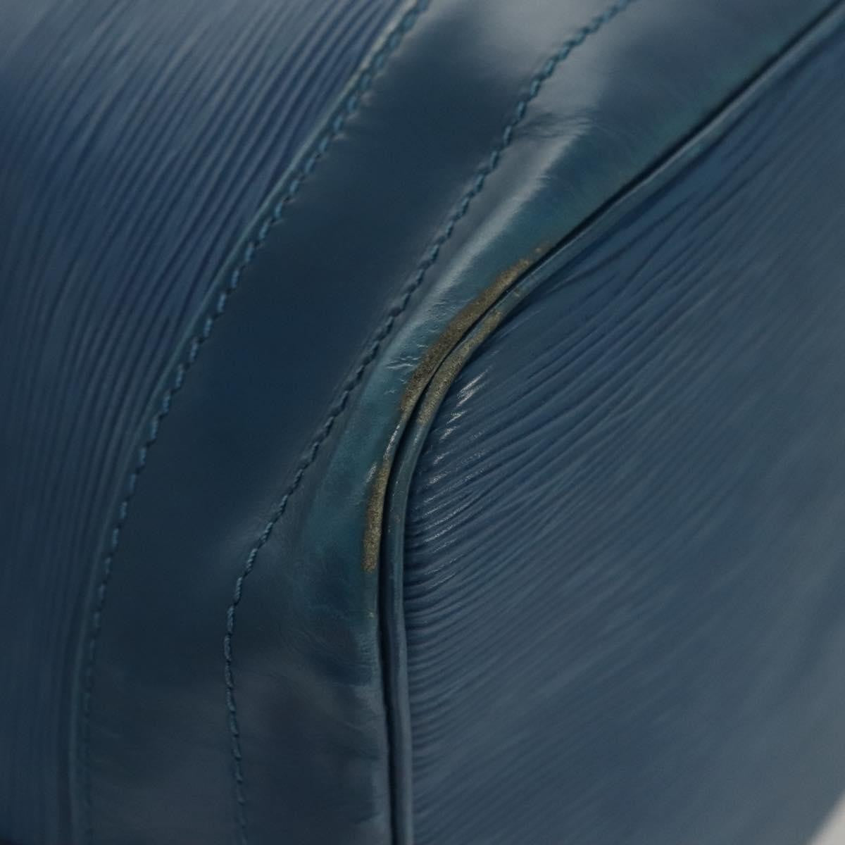 Louis Vuitton Noe Handbag Epi leather, BLUE, LEATHER, Handbag