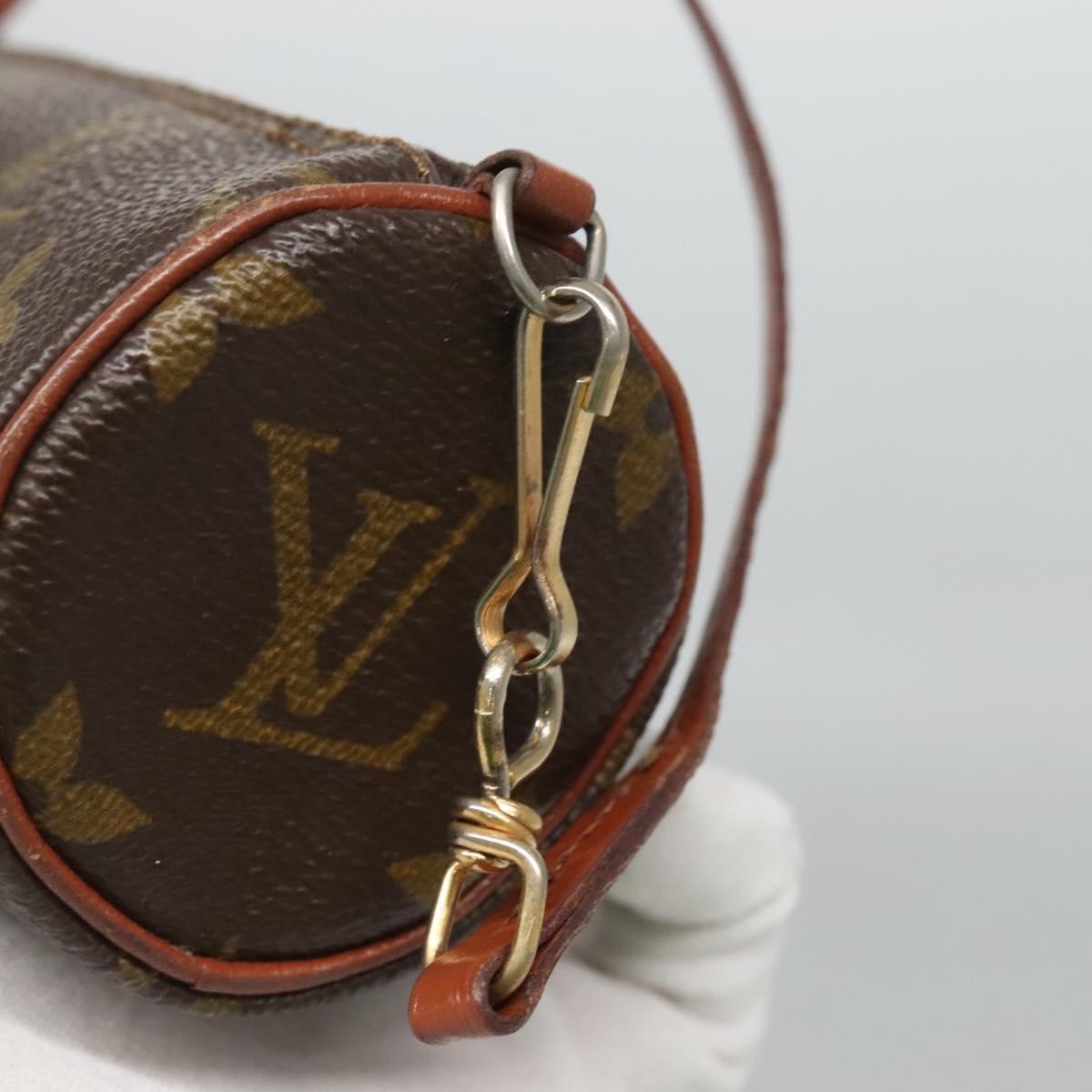 Louis Vuitton Papillon Pochette Monogram Canvas, BROWN, CANVAS, Clutche & pouche