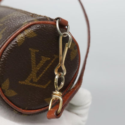 Louis Vuitton Papillon Pochette Monogram Canvas, BROWN, CANVAS, Clutche & pouche