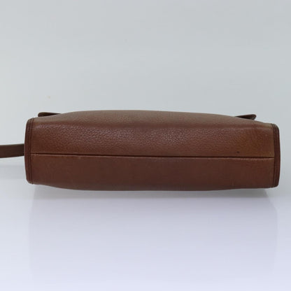 Burberry Vintage Pouch Leather, Brown, Leather, Clutch