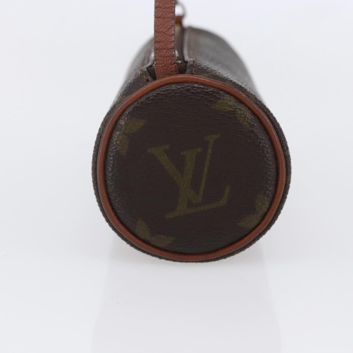 Louis Vuitton Papillon Pochette Monogram Canvas, BROWN, CANVAS, Clutche & pouche
