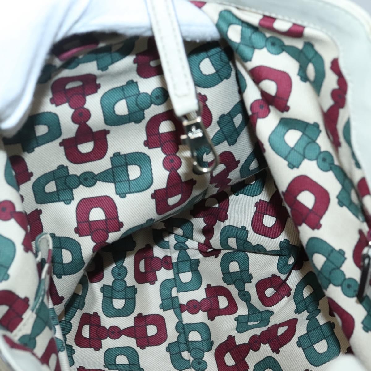 Gucci D-Ring Tote Guccissima Leather, WHITE, LEATHER, Tote bag