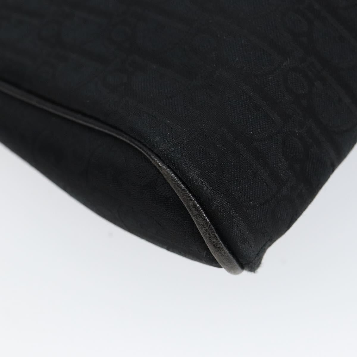 Christian Dior Trotter pouch Diorissimo Canvas, BLACK, CANVAS, Clutche & pouche