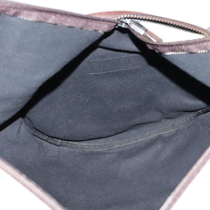 Salvatore Ferragamo Boston Bag Leather, BEIGE, CANVAS, Travel bag