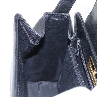 Givenchy Vintage 4G handbag Leather, BLACK, LEATHER, Handbag