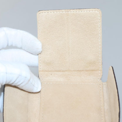 Louis Vuitton CASE JEWELRY BOX Canvas, BROWN, CANVAS, Wallets