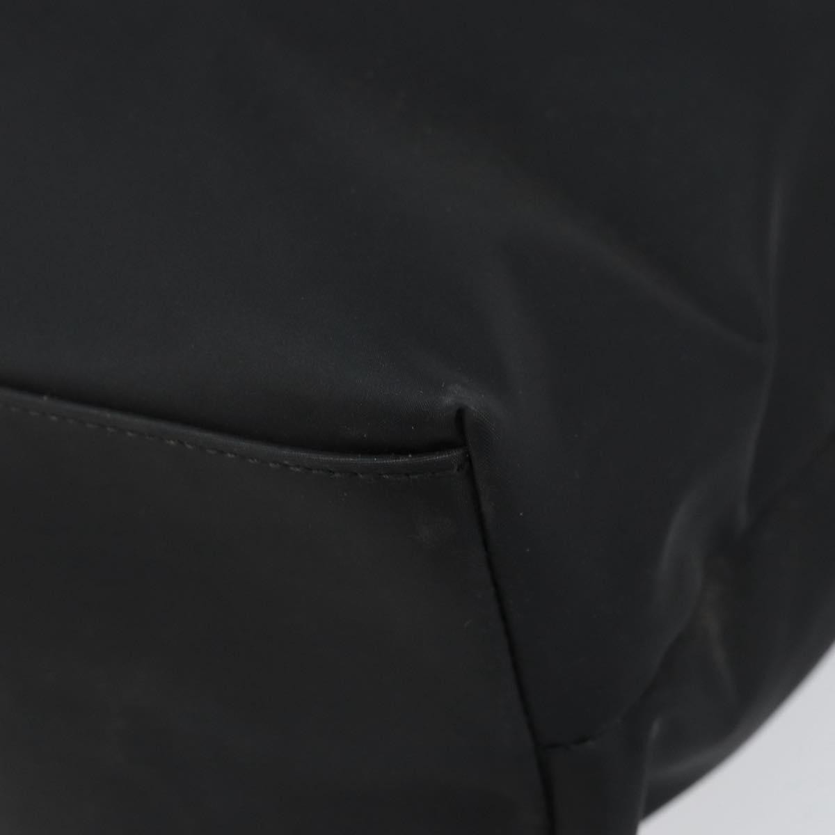 Salvatore Ferragamo Gancini Tote Nylon, BLACK, NYLON, Tote bag