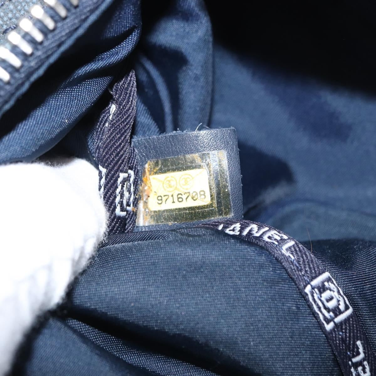 Chanel Sport Line Waist Bag Canvas, NAVY, CANVAS, Clutche & pouche