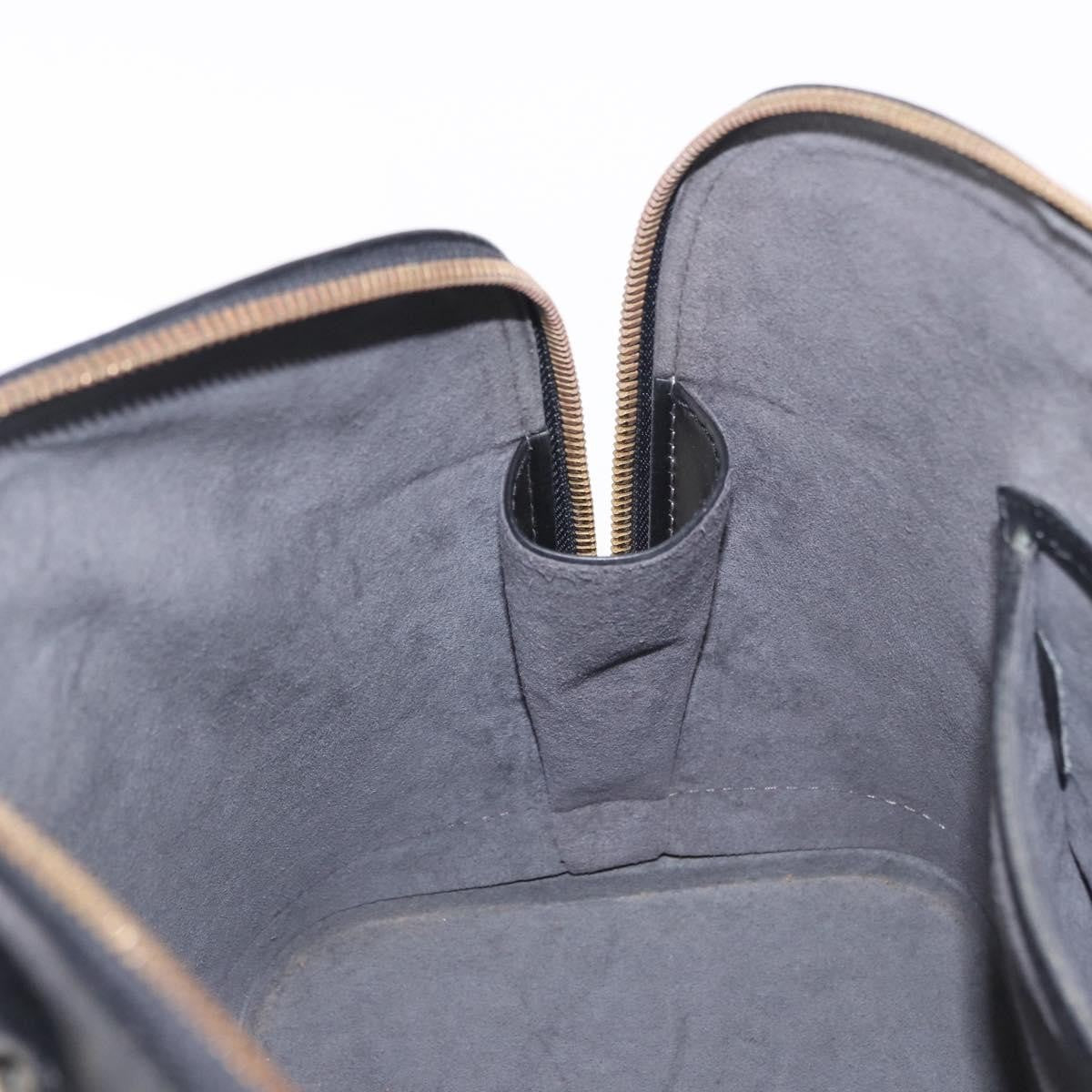Louis Vuitton Alma Handbag Epi Leather, Black, Leather, Handbag
