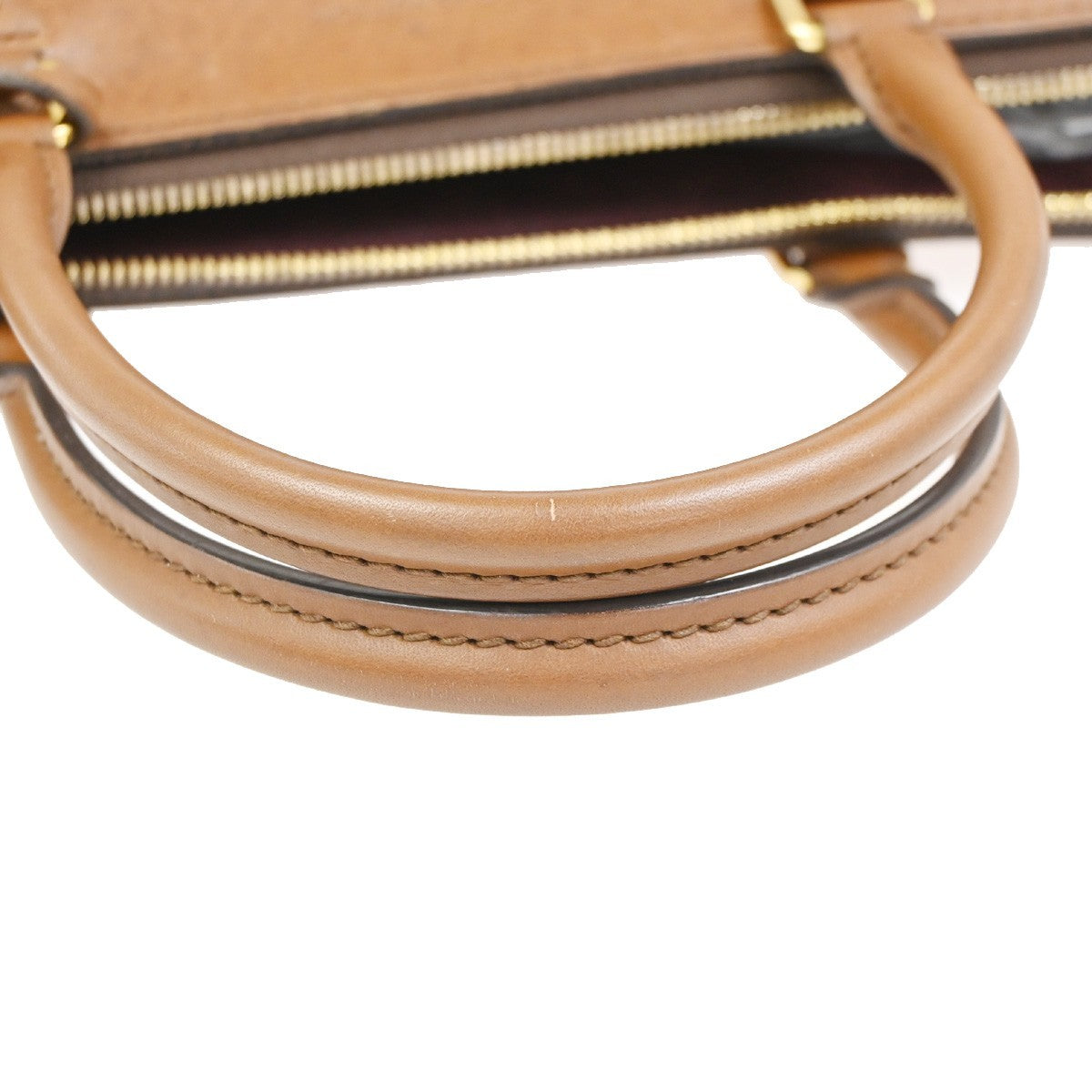Louis Vuitton Greenwich Bag Damier, BROWN, LEATHER, Handbag