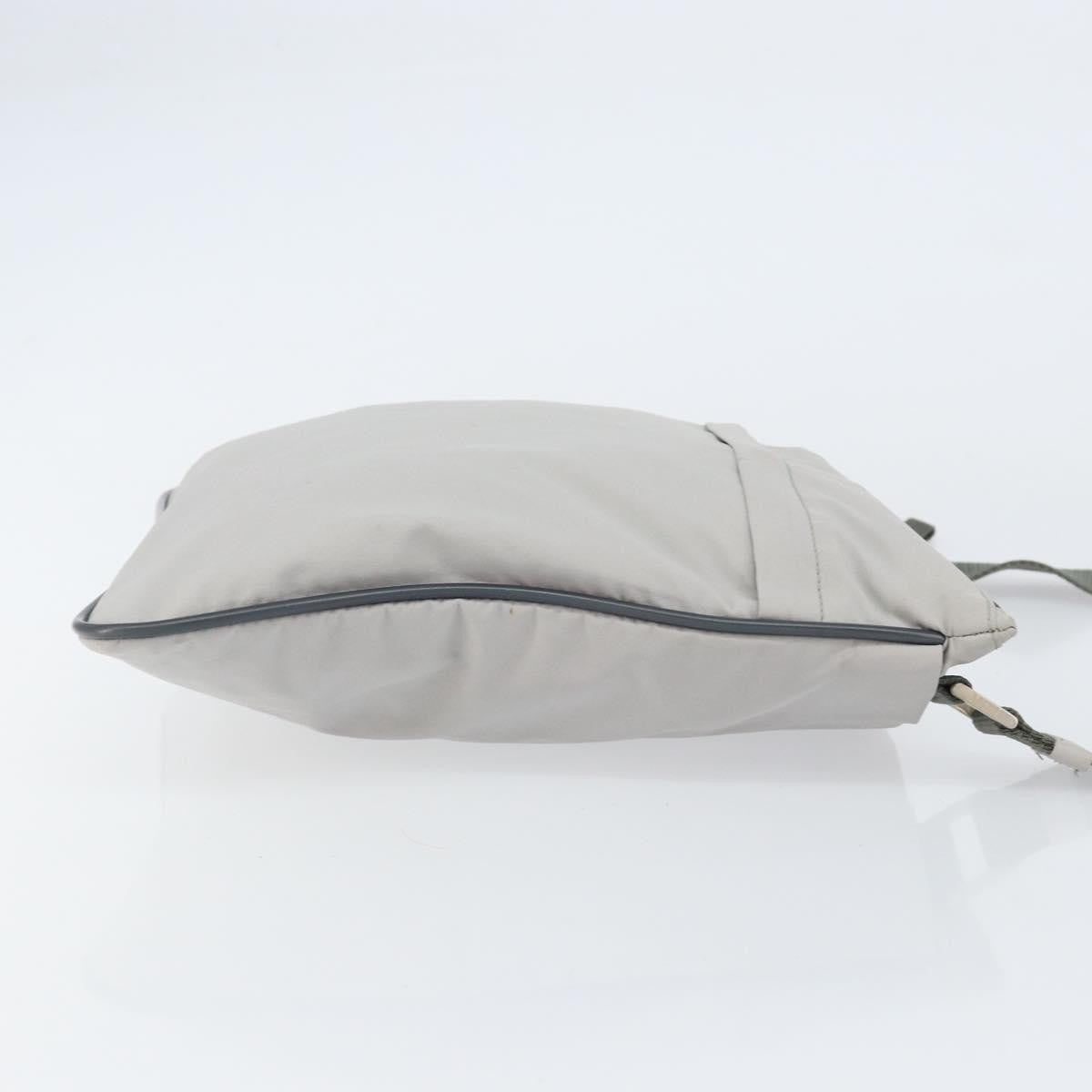 Prada Vintage Sport Shoulder bag Nylon, GRAY, NYLON, Shoulder bag