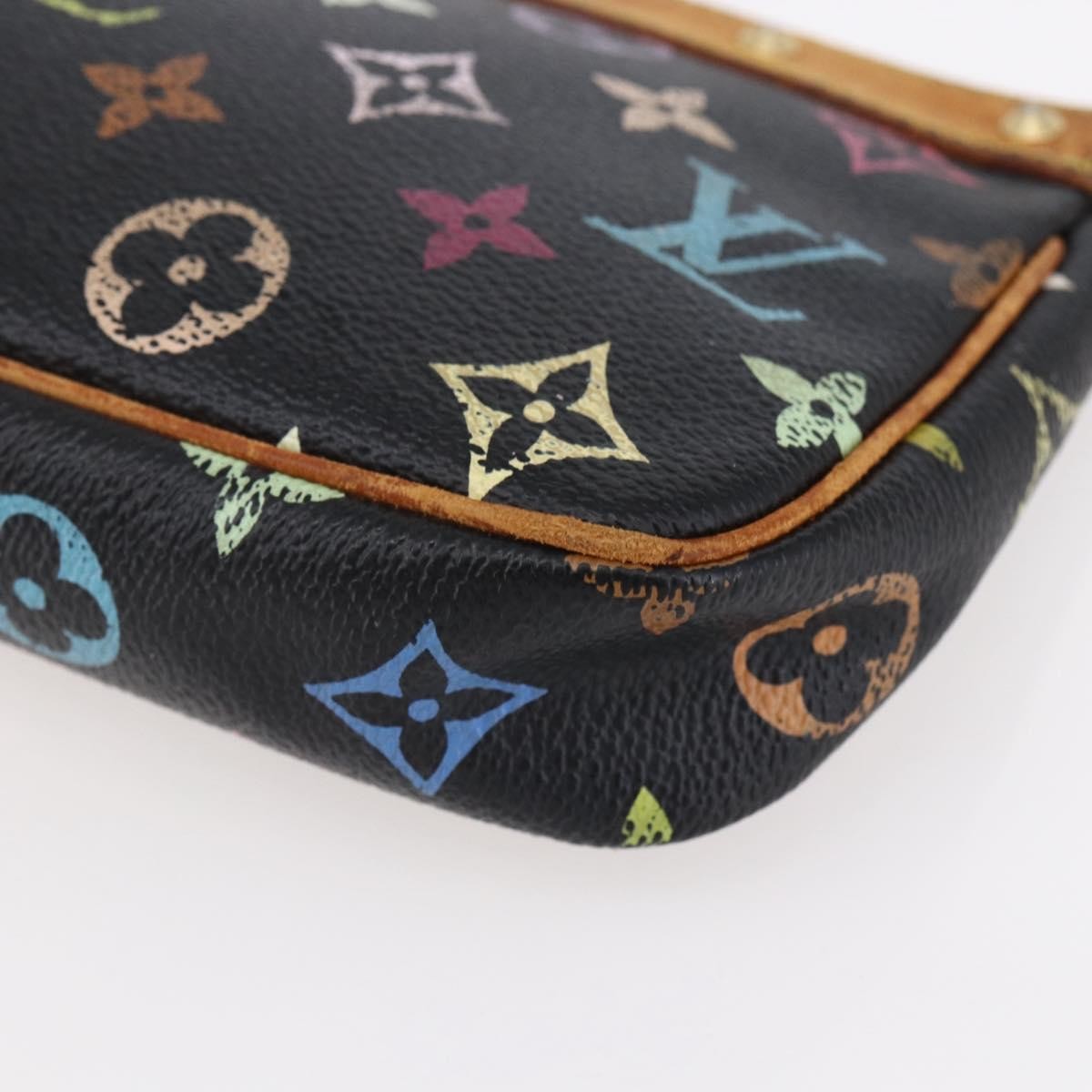 Louis Vuitton Pochette Accessoires Monogram Multicolor, MULTICOLOUR, CANVAS, Clutche & pouche