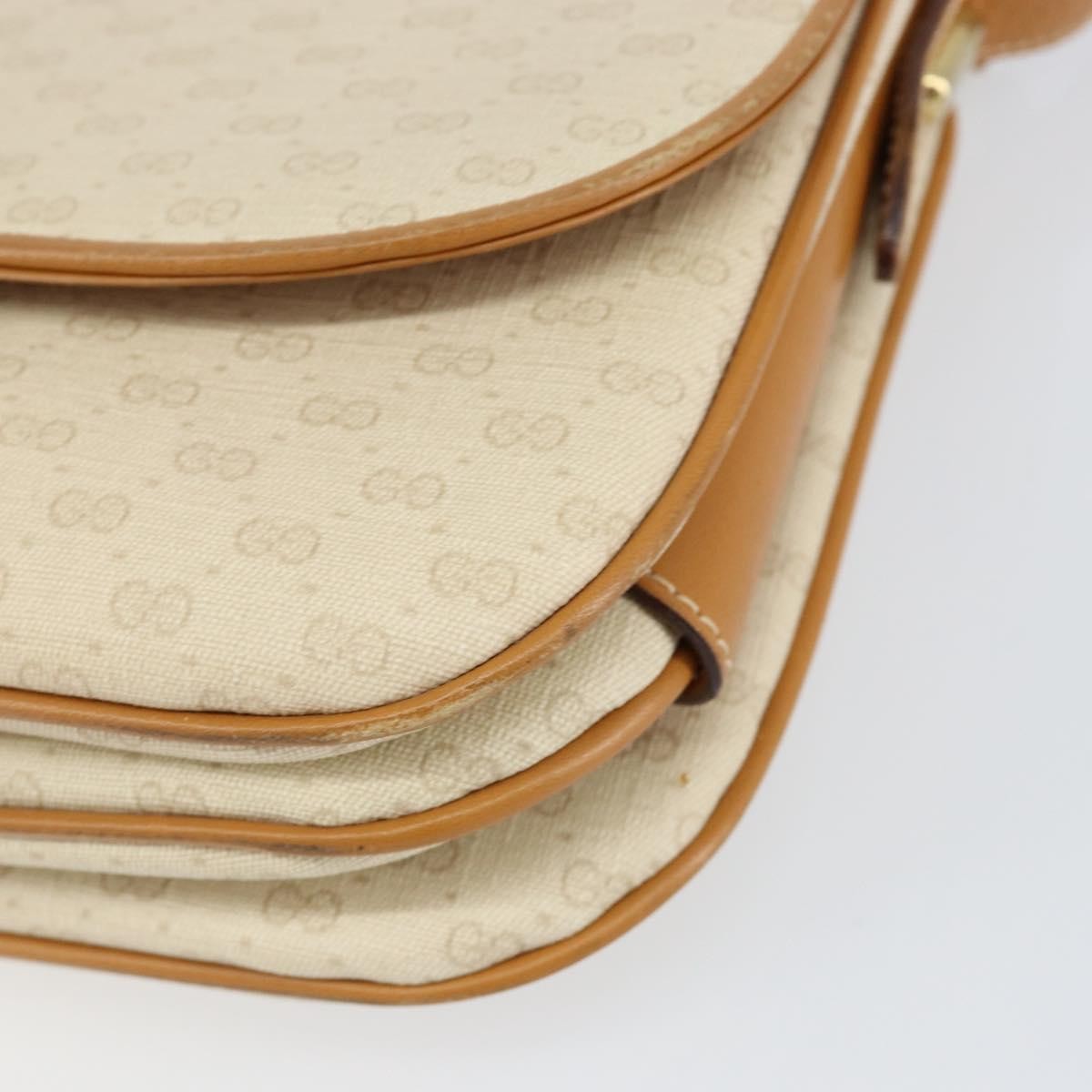 Gucci Micro GG supreme shoulder bag GG canvas, ECRU, PVC, Shoulder bag