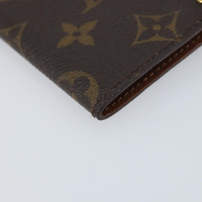 Louis Vuitton Porte Cartes Pression Card Case Monogram Canvas, BROWN, CANVAS, Card Holders