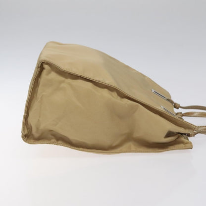 Prada Open Tote Tessuto, BEIGE, NYLON, Tote bag