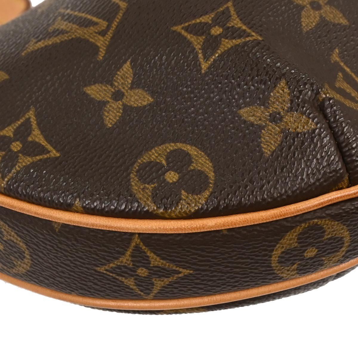 Louis Vuitton Croissant Handbag Monogram Canvas, BROWN, CANVAS, Shoulder bag