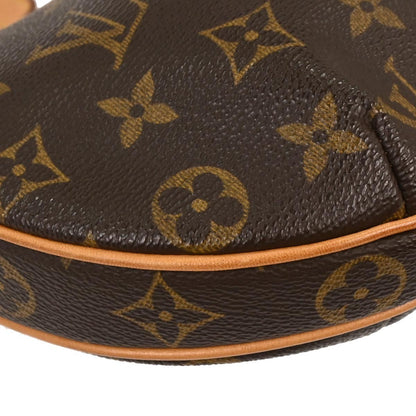 Louis Vuitton Croissant Handbag Monogram Canvas, BROWN, CANVAS, Shoulder bag