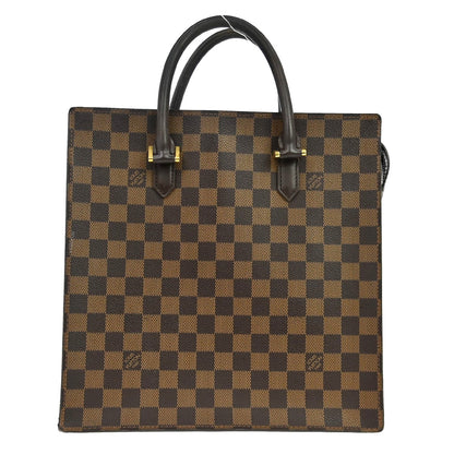 Louis Vuitton Venice Sac Plat Bag Damier, Brown, Canvas, Tote Bag