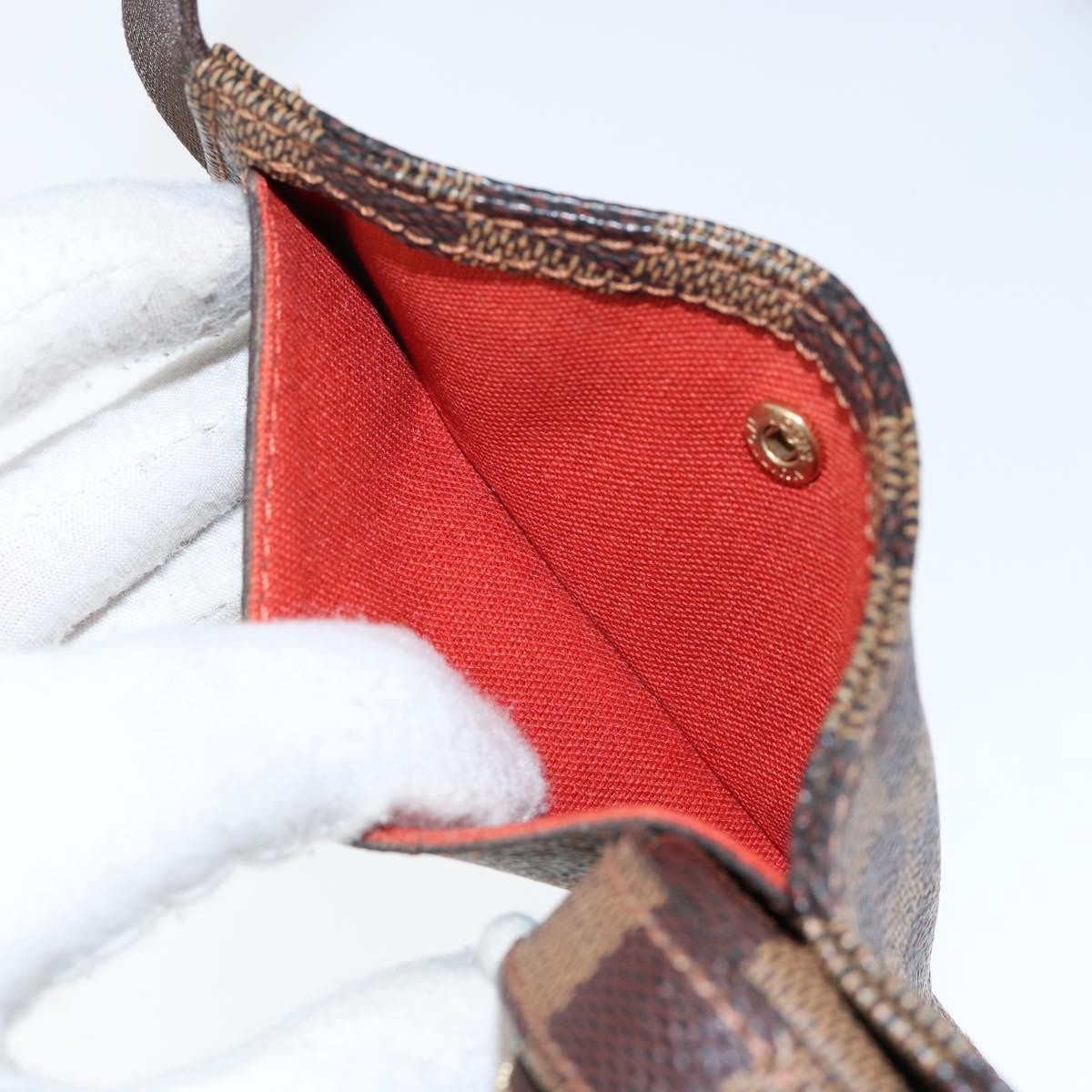 Louis Vuitton Geronimos Waist Bag Damier, BROWN, CANVAS, Shoulder bag