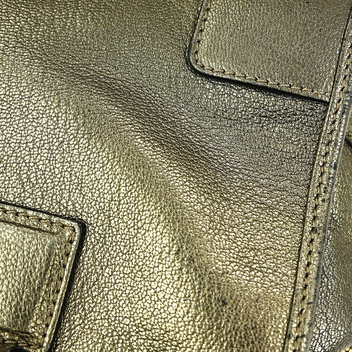 Loewe Amazona Bag Leather, GOLD, LEATHER, Handbag