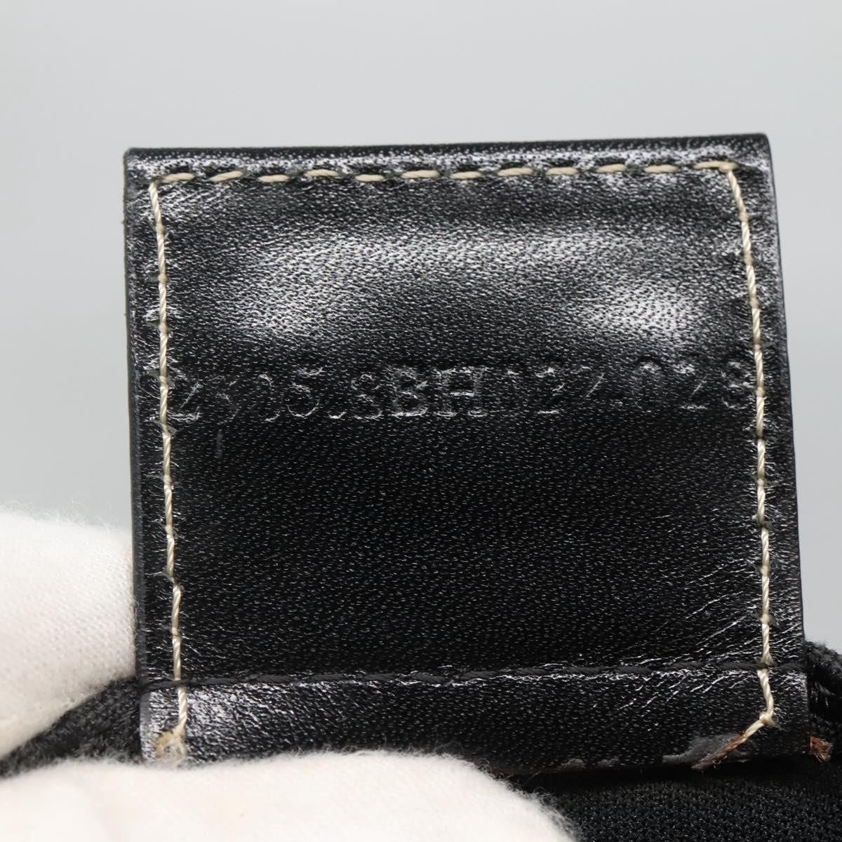 Fendi Roll Tote Zucchino Canvas, BLACK, CANVAS, Tote bag