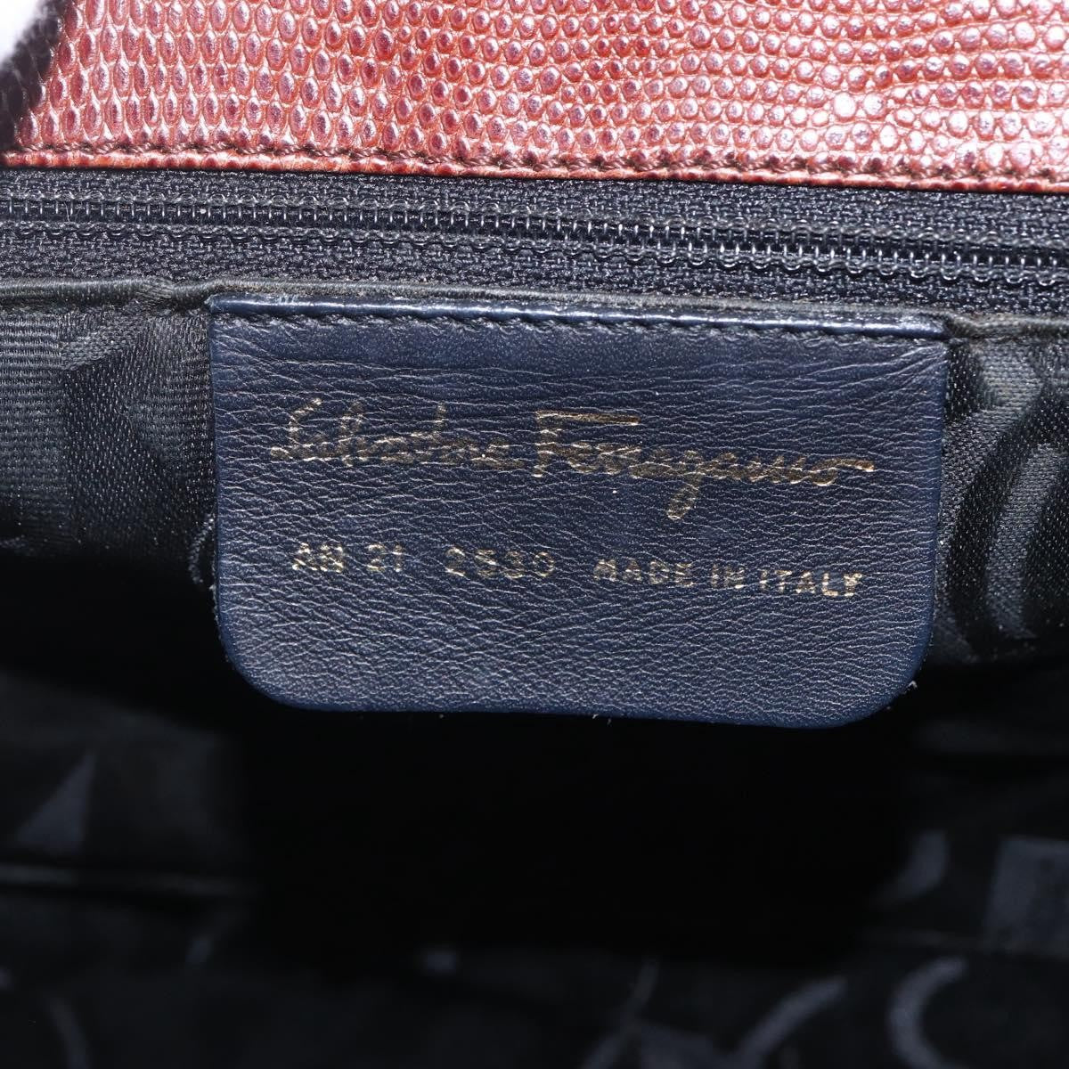 Salvatore Ferragamo Vala Shoulder Bag Leather, BROWN, LEATHER, Shoulder bag