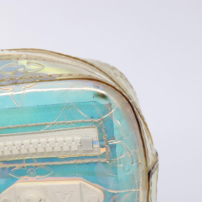 Louis Vuitton Pochette Volga Limited Edition Monogram Prism PVC, SILVER, PVC, Clutche & pouche