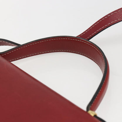 Christian Dior Vintage Handbag Leather, RED, LEATHER, Handbag