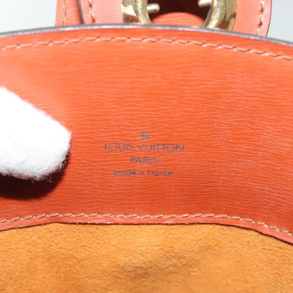 Louis Vuitton Cluny Shoulder Bag Epi Leather, BROWN, LEATHER, Shoulder bag