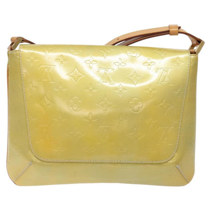 Louis Vuitton Thompson Street Handbag Monogram Vernis, BEIGE, PATENT_LEATHER, Handbag