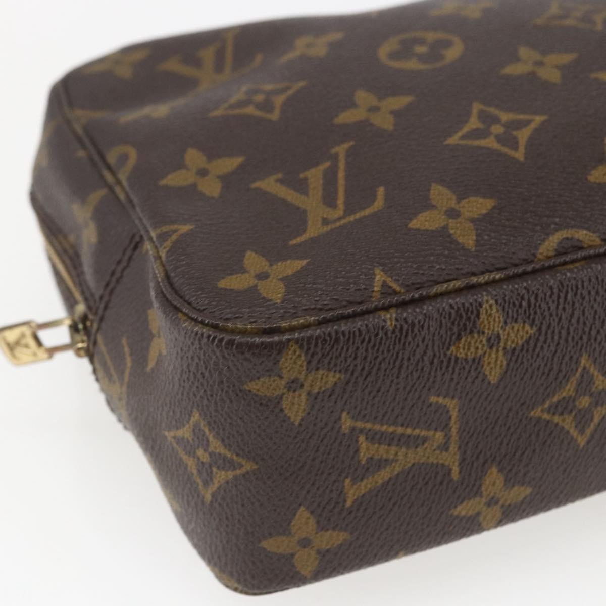 Louis Vuitton Trousse Toilette Monogram Canvas, BROWN, CANVAS, Clutche & pouche