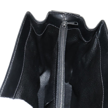 Celine Vintage Convertible Top Handle Bag Macadam Coated Canvas, BROWN, PVC, Handbag