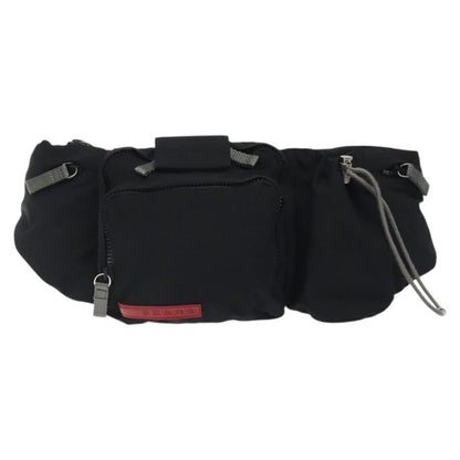 Prada Sport Bum Bag Tessuto, BLACK, NYLON, Shoulder bag